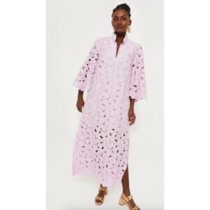 Tuckernuck Lilac Floral Lace Clarice Dress size S small